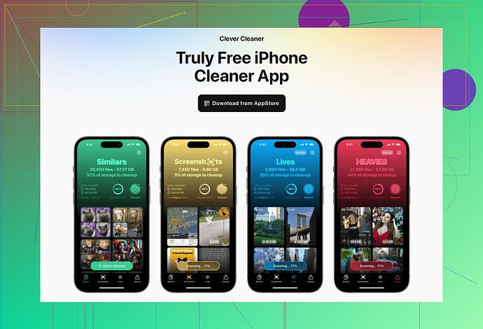 How do I free up storage space on my iPhone?