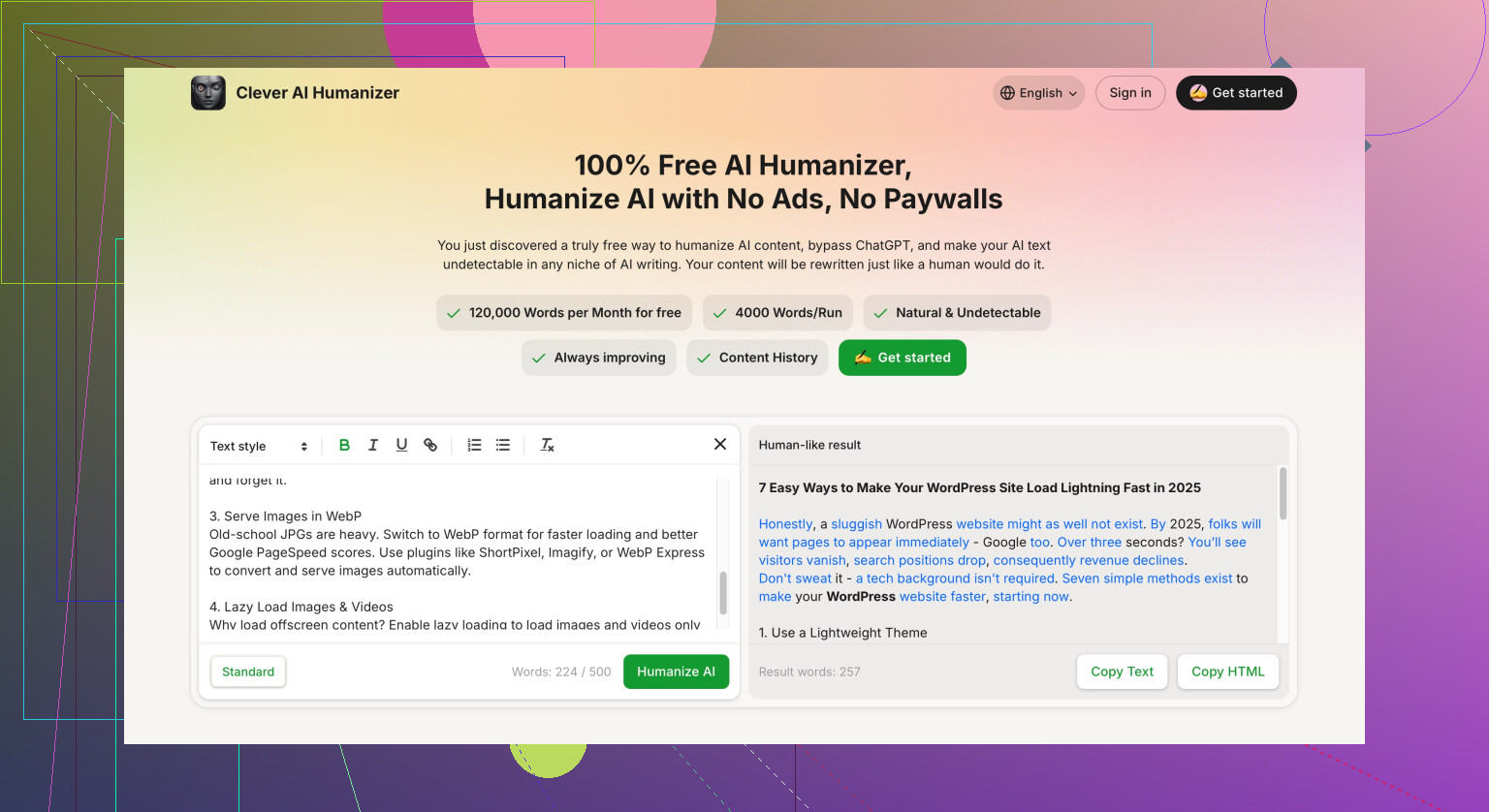 How can I make my essay sound more human and less robotic?