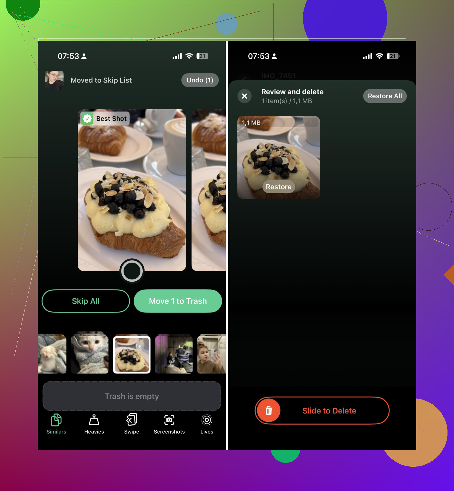 Quanto tempo ci vuole per ripulire 50.000+ foto su iPhone?