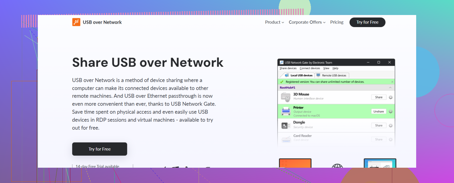 Looking for a reliable Fabula USB over Network alternative