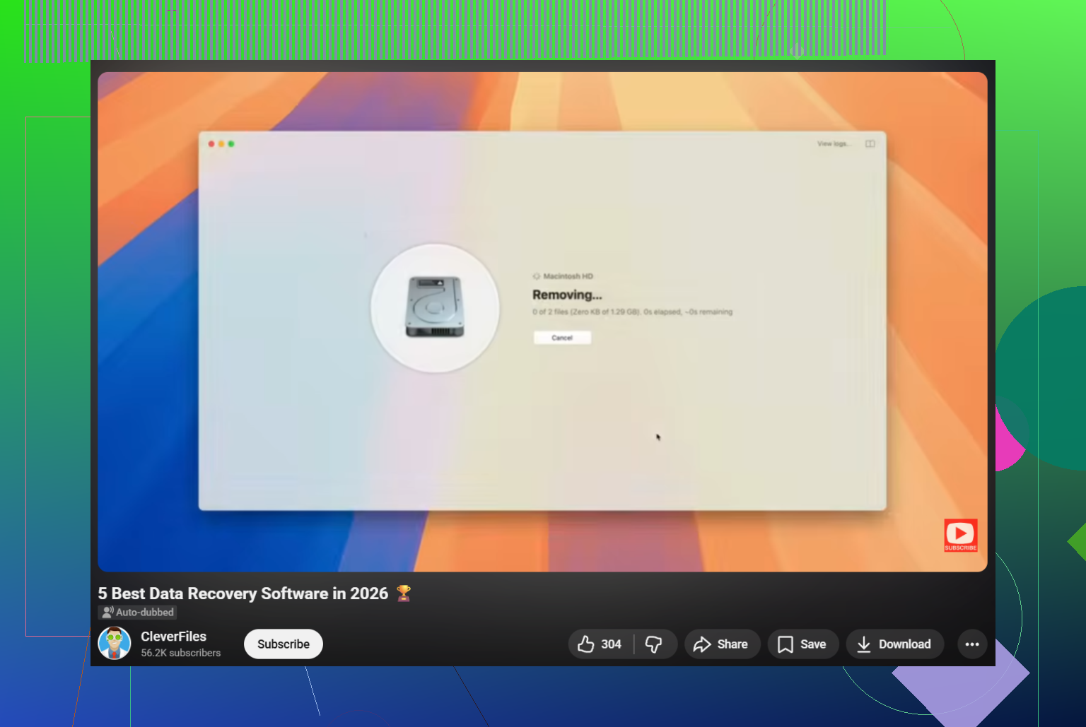 Can anyone recommend free data recovery software that works?