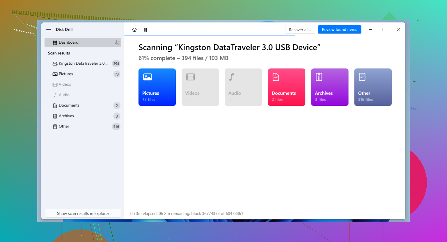 Need help choosing USB data recovery software for a large drive