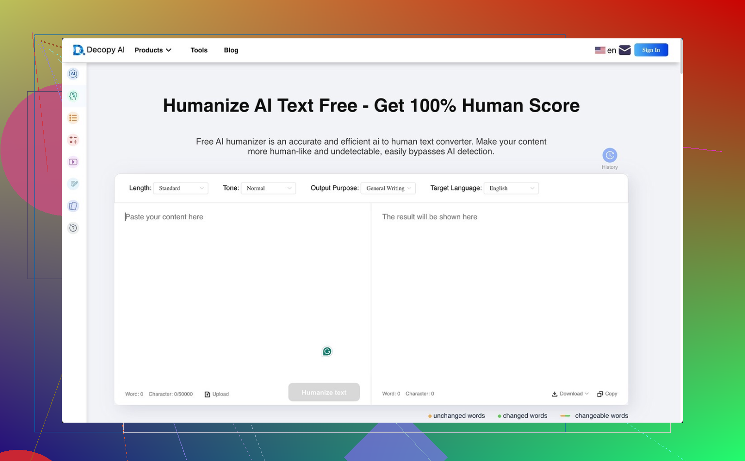 Decopy AI Humanizer